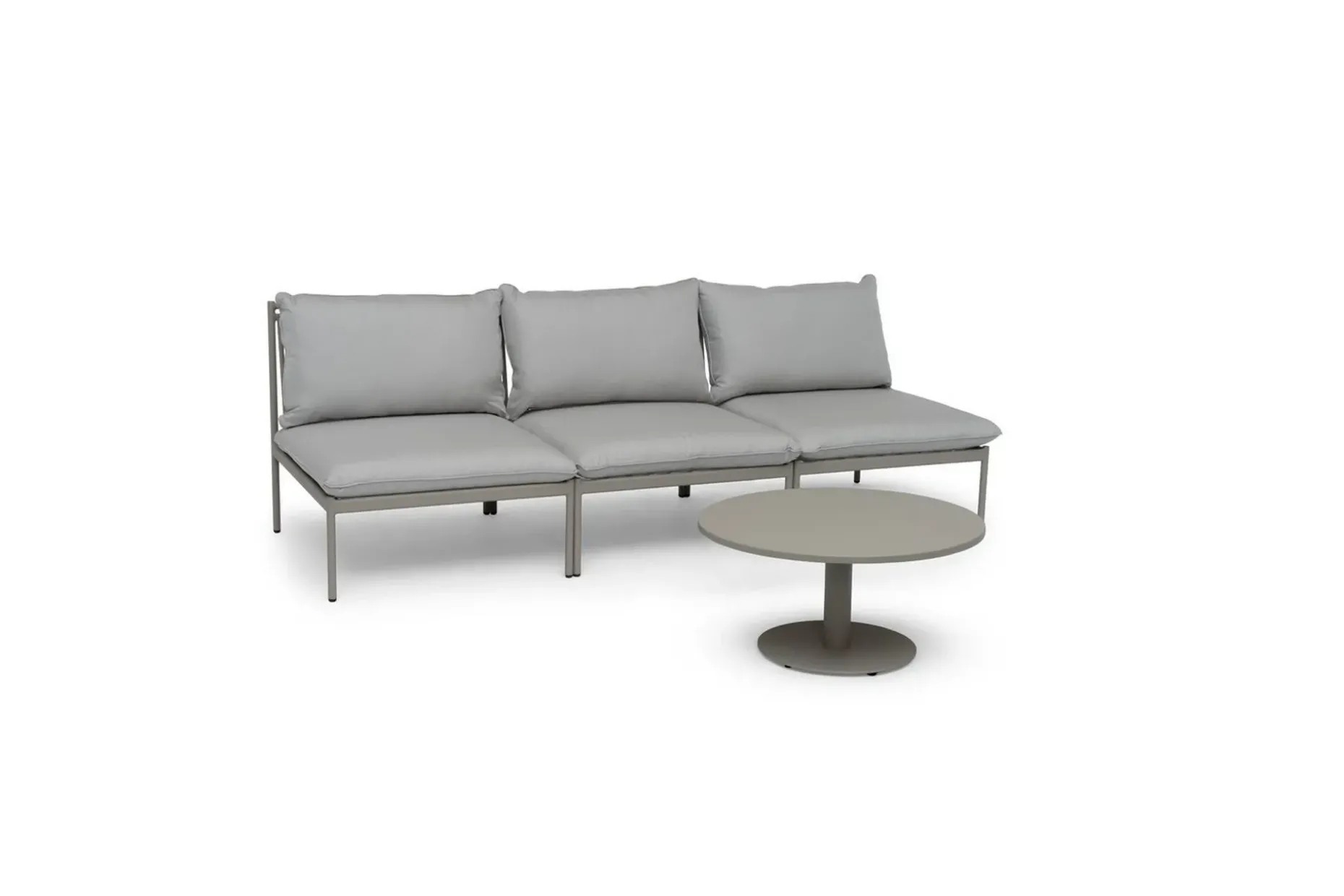 Soffbord Utomhus Hillerstorp Näsby Ø80 cm Sand