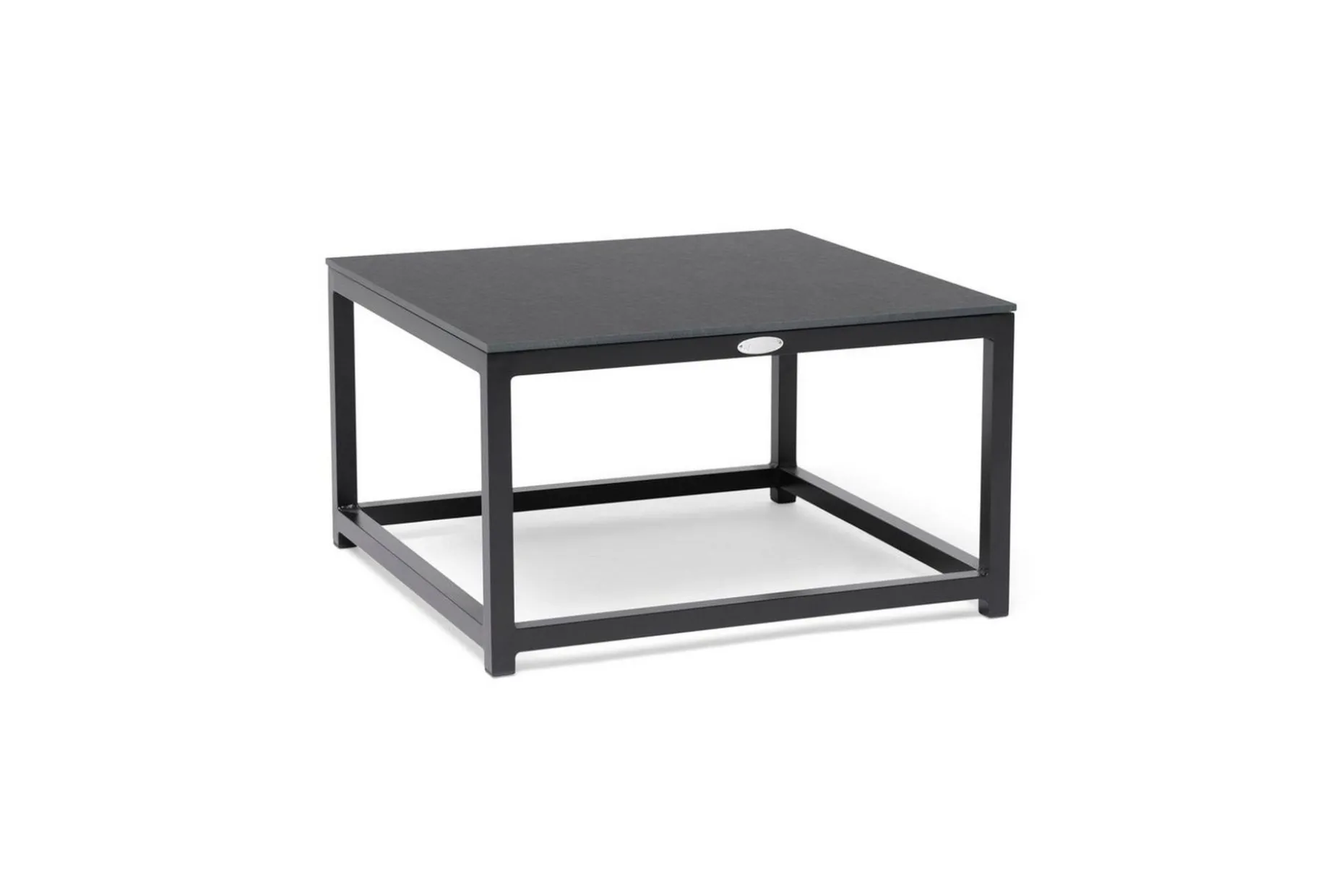 Soffbord Utomhus Hillerstorp Jet Set 70 x 70 cm Svart