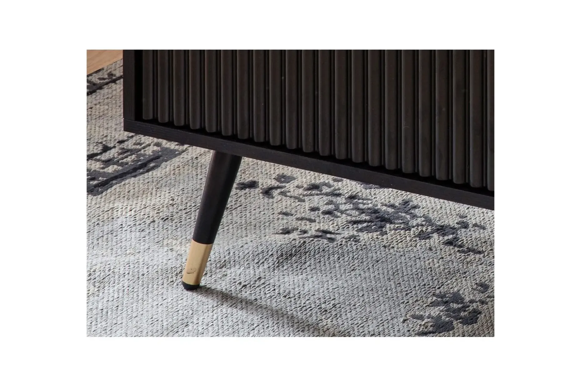 Soffbord Wohnling Trä ek-look rektangulär med lådförvaring