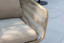 Soffgrupp Chania 2-sits Soffa + 2 Fåtöljer med bord Utomhus