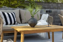 Soffgrupp Chania 2-sits Soffa + 2 Fåtöljer med bord Utomhus