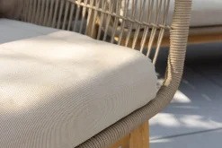 Soffgrupp Chania 2-sits Soffa + 2 Fåtöljer med bord Utomhus