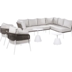Soffgrupp utomhus 7-Sits Robella med Bord