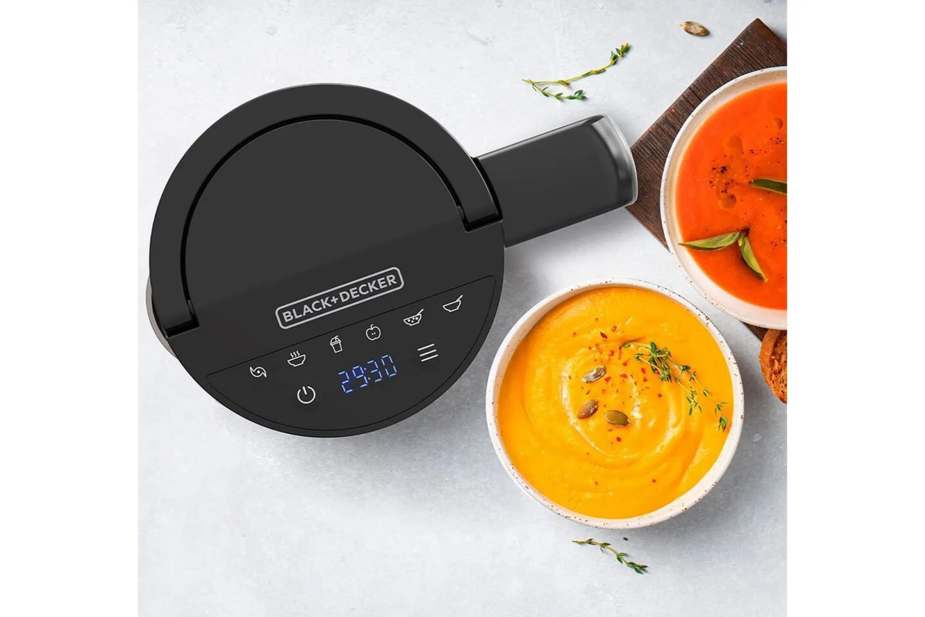 Soppkokare Black+Decker 900W 1.6L