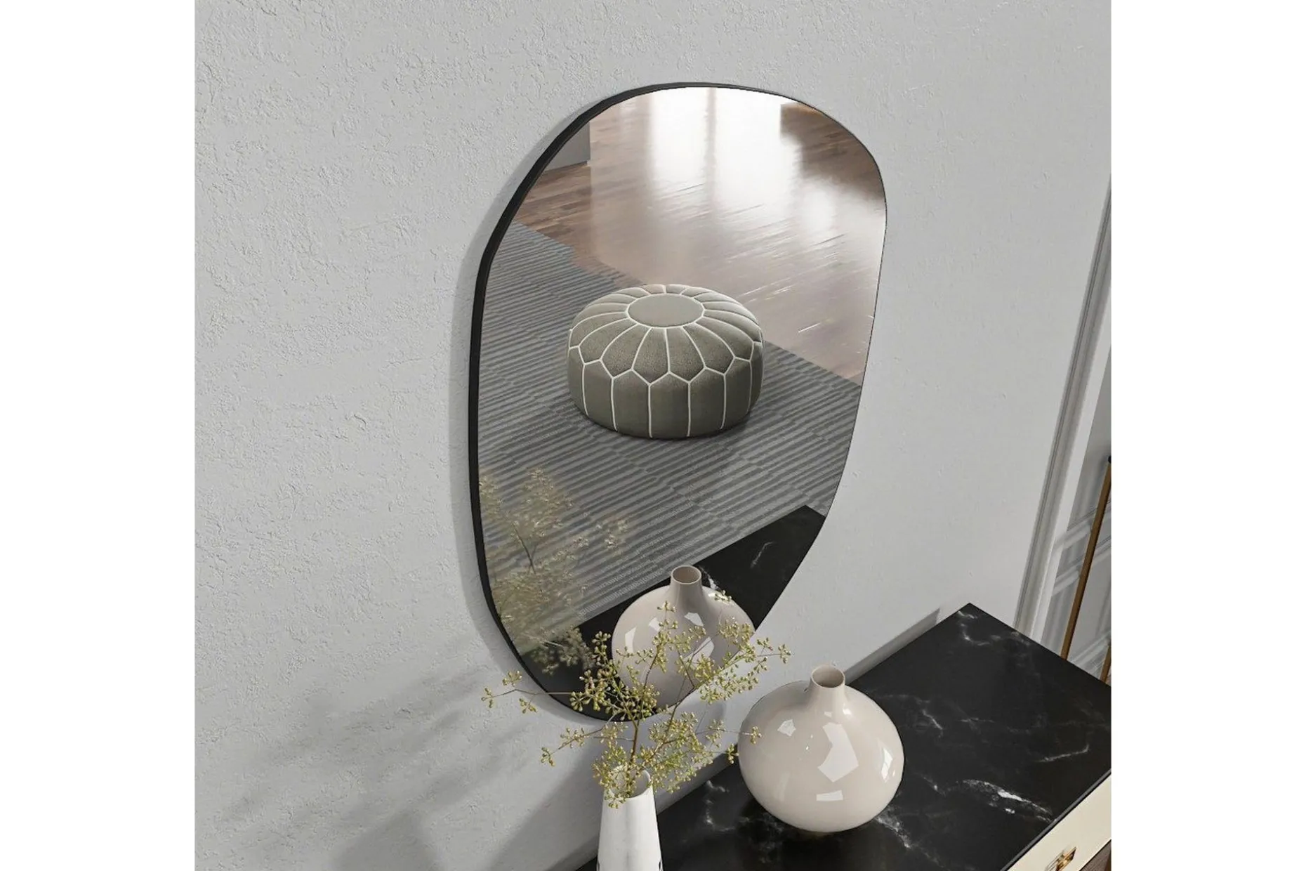 Spegel Haviland Transparent