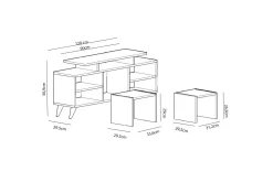 Sqandie Tv-bänk 120 cm