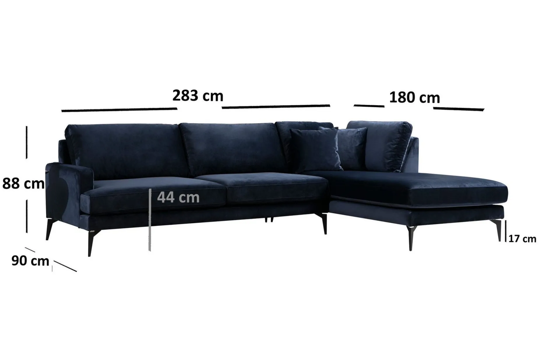Stacker Hörnsoffa med Divan Höger