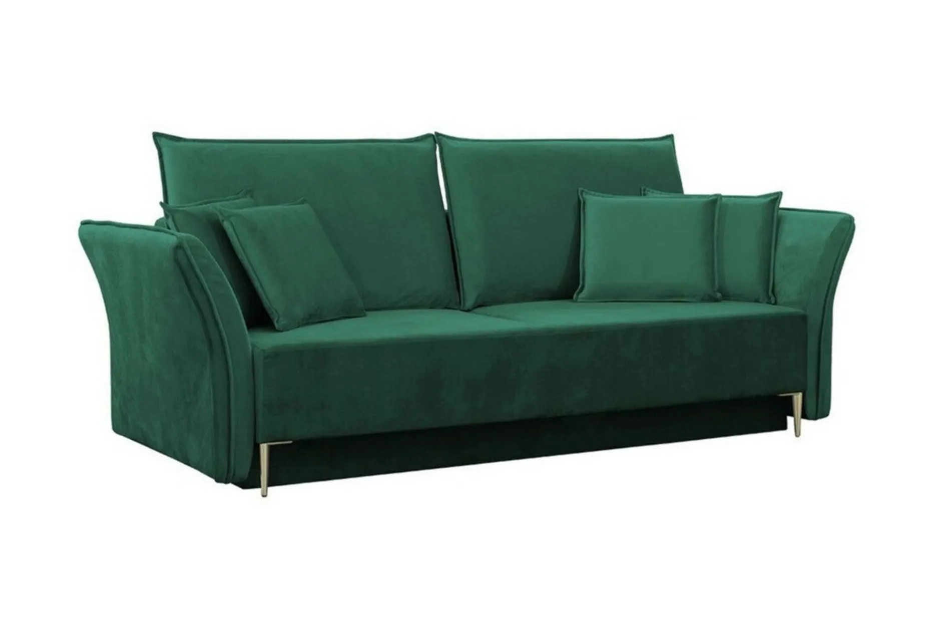 Staffin 3-sits Bäddsoffa Dark green