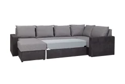 Staffin 4-sits Hörnbäddsoffa Dark grey