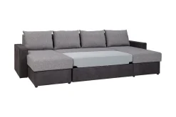 Staffin 4-sits Hörnbäddsoffa Light grey/Dark grey