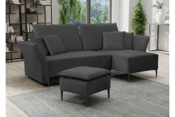 Staffin 3-sits Hörnbäddsoffa Dark grey