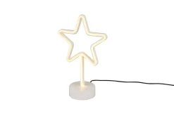 Star LED bordslampa vit