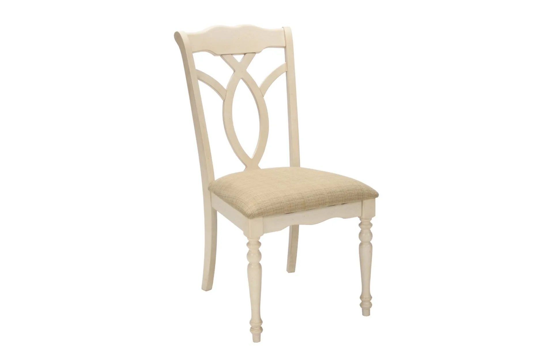 Stol LILY 49x63xH98cm färg: beige färg: antikvit