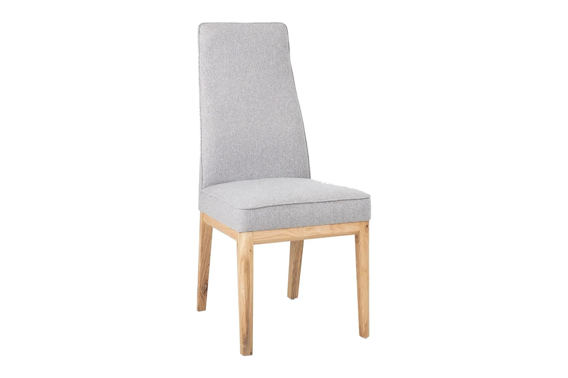 Stol PRESTON 46x585xH102cm grått tyg