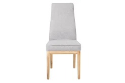 Stol PRESTON 46x585xH102cm grått tyg