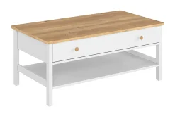Storys Soffbord 110 cm med Förvaring Låda + Hylla