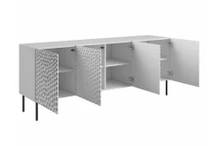 Strontian Highboard Scandinavian Choice White