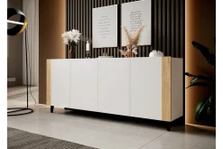 Strontian Highboard Scandinavian Choice White