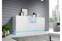 Strontian Highboard Scandinavian Choice White