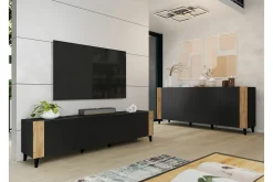 Strontian Tv-skåp 201 cm Scandinavian Choice Black