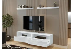 Summerville Möbelset För Vardagsrum White