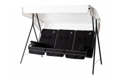 Suvi 71B-1 3-sits Hammock Grå/Svart