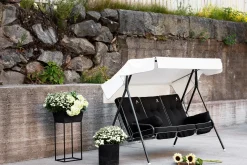 Suvi 71B-1 3-sits Hammock Grå/Svart