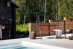 Suvisaari 3- pers. trädgårdsgunga, cappuccino