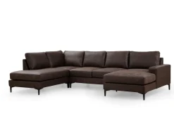 Svanabyn Soffa m. Divan och Schäslong 4-sits