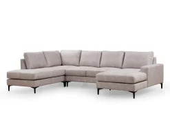 Svanabyn Soffa m. Divan och Schäslong 4-sits