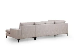 Svanabyn Soffa m. Divan och Schäslong 4-sits
