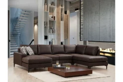 Svanabyn Soffa m. Divan och Schäslong 4-sits
