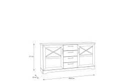 Svetis Sideboard 42x183 cm