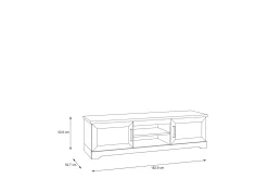 Svetis Tv-bänk 183 cm