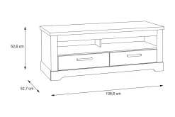 Svetis Tv-bänk 137 cm