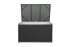 Sydney vattentät dynbox Large utomhus - Dynlåda i konstrotting (B140xD80xH90 cm)