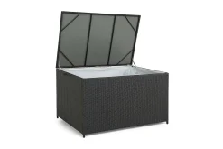 Sydney vattentät dynbox Large utomhus - Dynlåda i konstrotting (B140xD80xH90 cm)