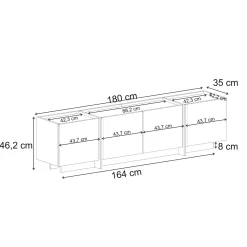 Sylvenn TV-bänk 180 cm