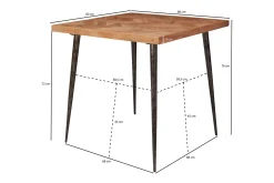 Synia Matbord 80 cm