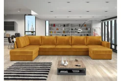 Taberk Soffa med Divan och Schäslong 5-sits