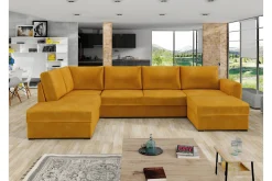 Taberk Soffa med Divan och Schäslong 4-sits