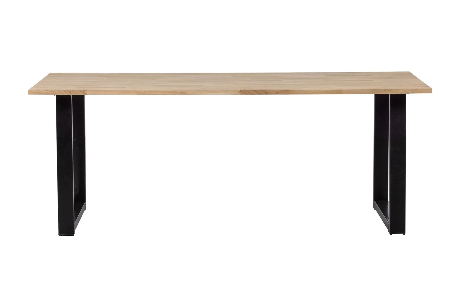 Tablo Matbord U-Formade Ben 220 cm Obehandlat