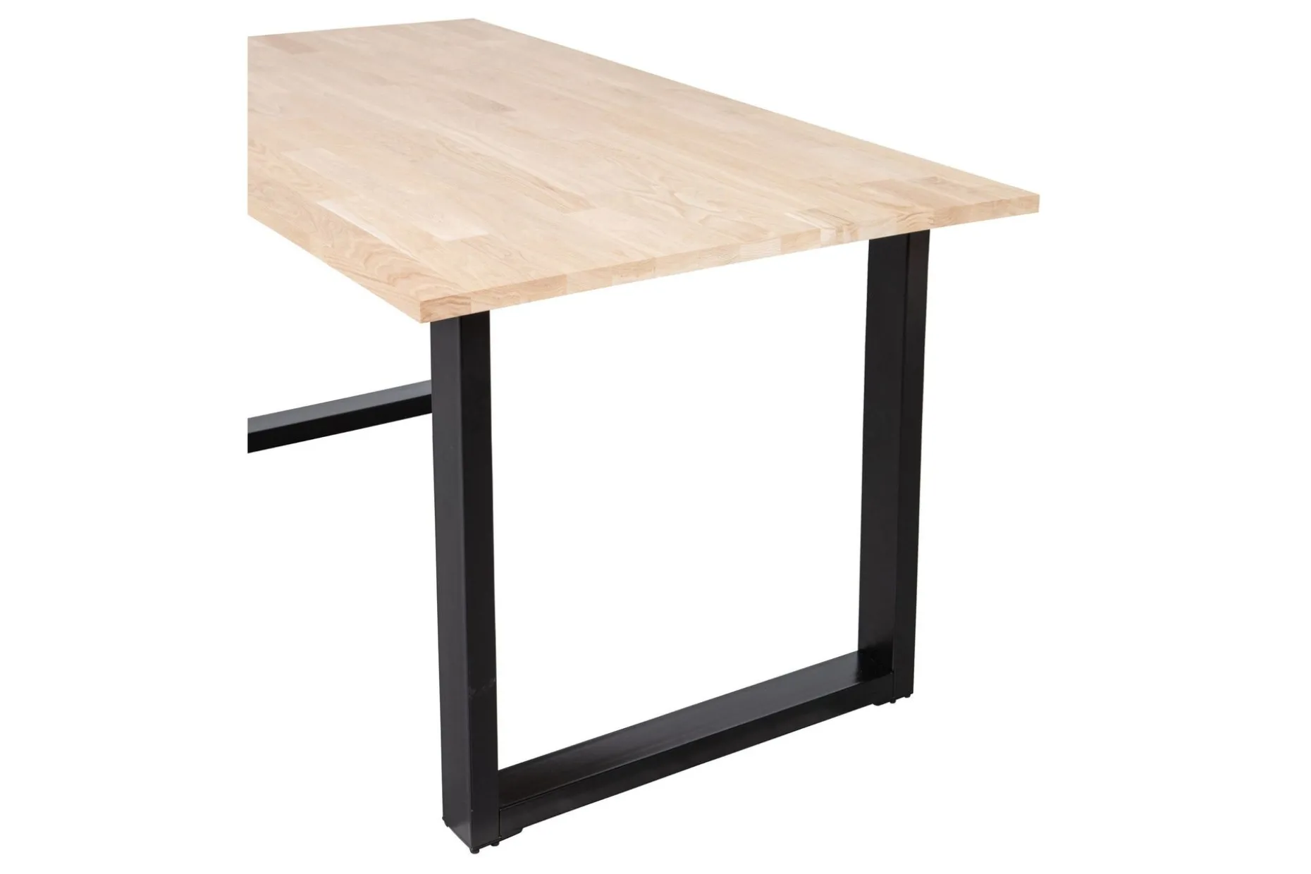 Tablo Matbord U-Formade Ben 160 cm Obehandlat