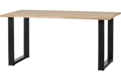 Tablo Matbord U-Formade Ben 160 cm Obehandlat