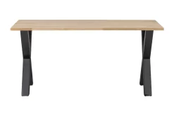 Tablo Matbord X-Formade Ben 160 cm Obehandlat