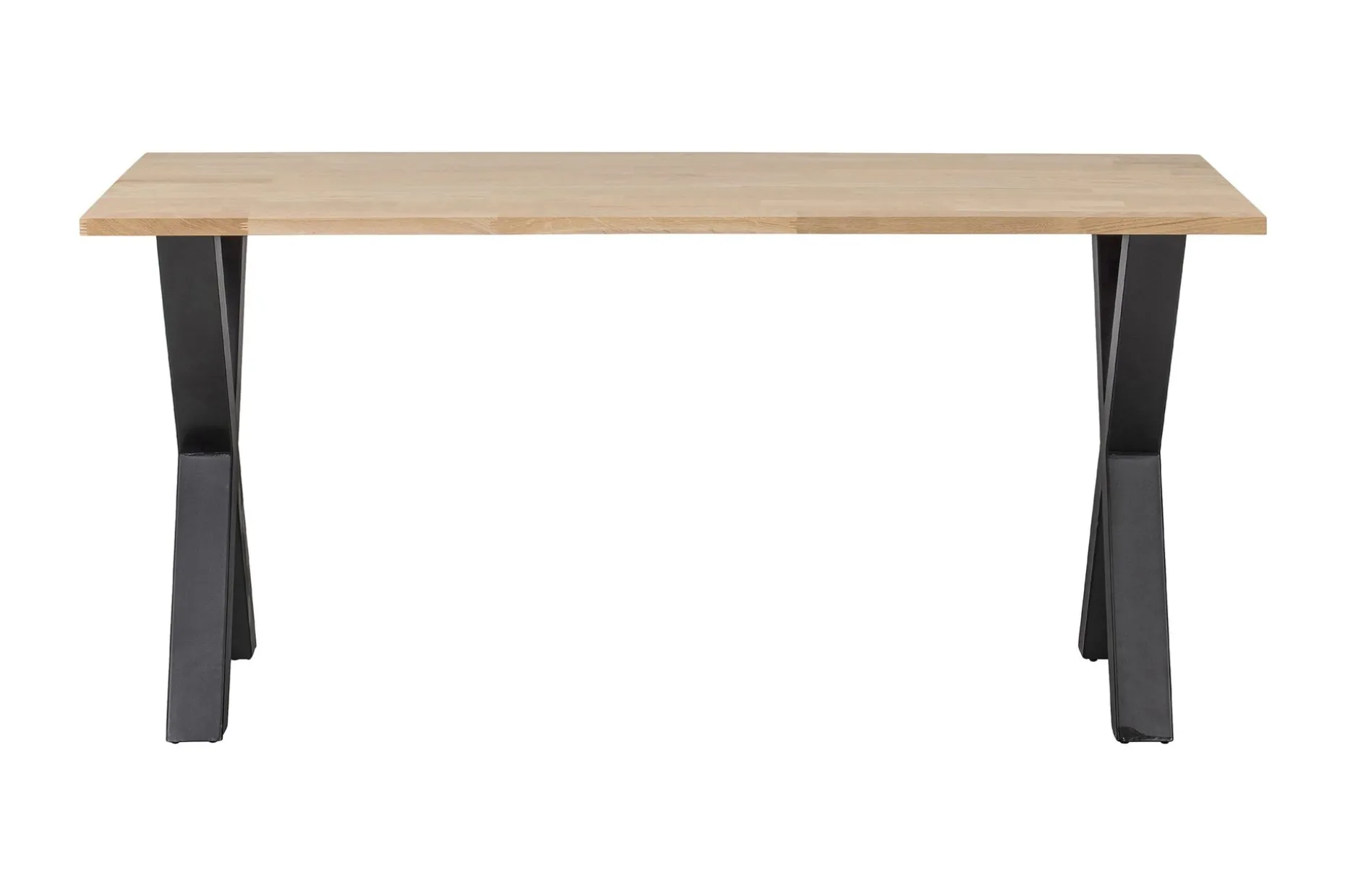 Tablo Matbord X-Formade Ben 160 cm Obehandlat