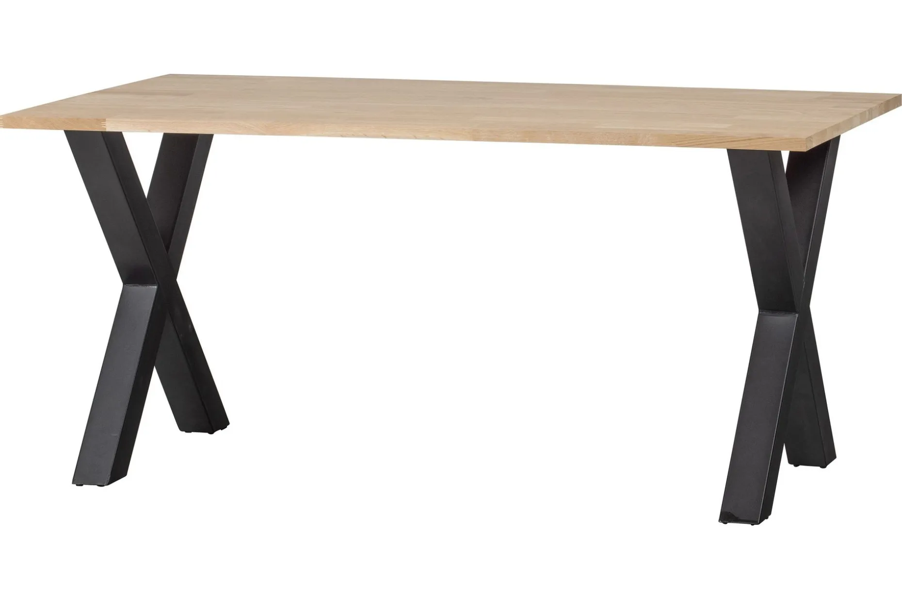 Tablo Matbord X-Formade Ben 160 cm Obehandlat