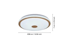 Taklampa Eglo Lanciano 1 380 mm