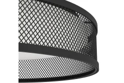 Taklampa Eglo Luppineria Ø385 mm Svart Vit