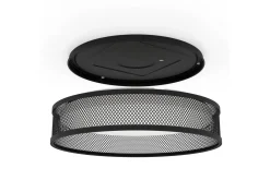 Taklampa Eglo Luppineria Ø385 mm Svart Vit
